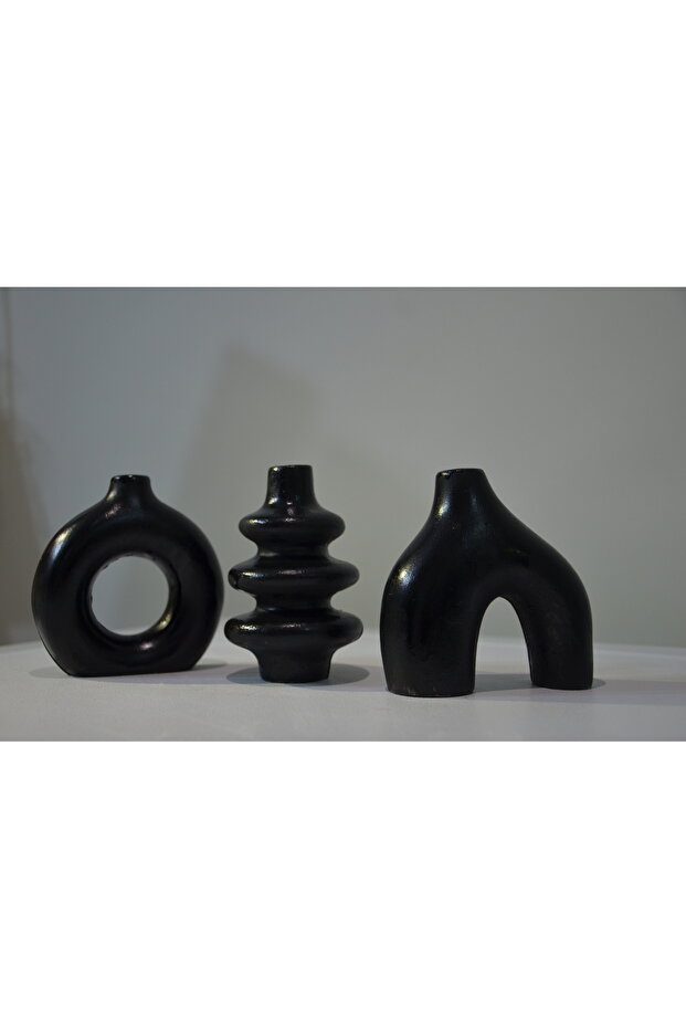 3 Decorative Vases - 3