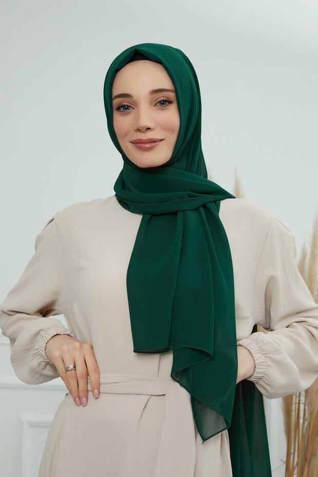 شال شيفون كلاسيكي مستطيل، cts-1