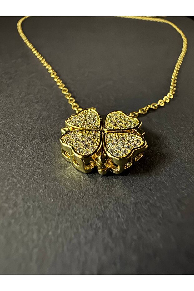 YONCA KOLYE ALTIN RENK - 1