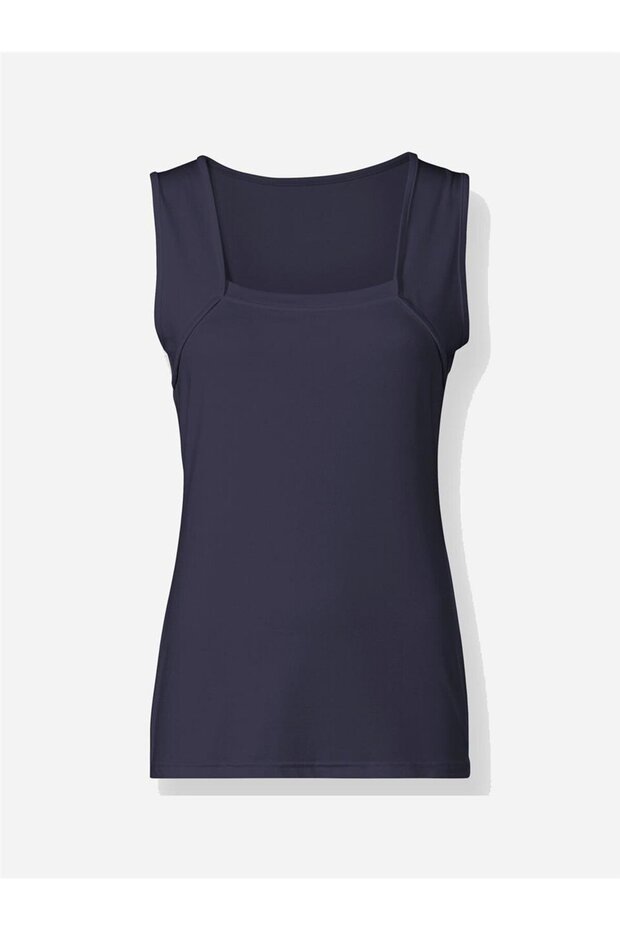 BULALGİY Kadın Lacivert Basic Tişört - BGA766070 - 1