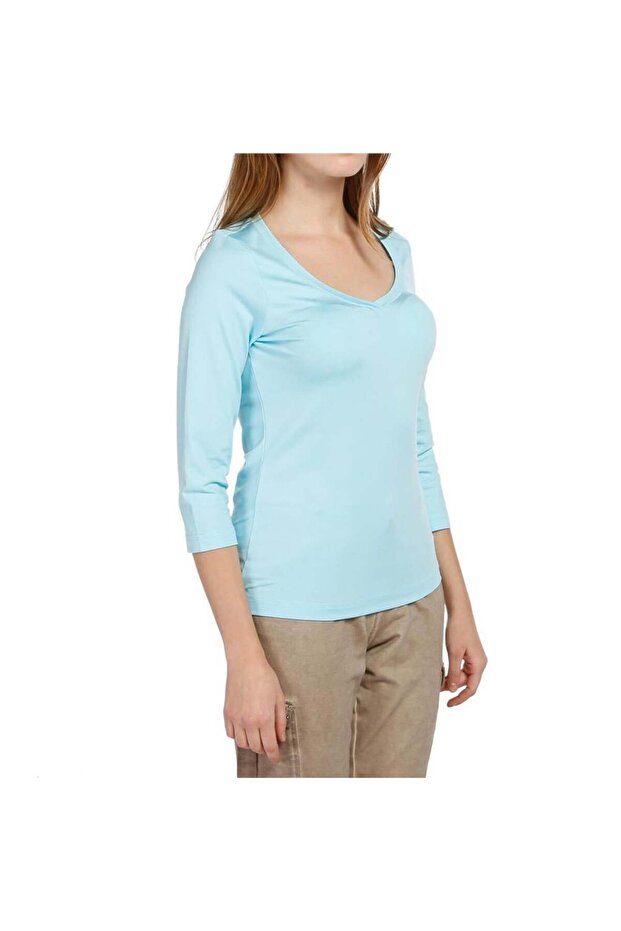 BULALGİY Kadın Camel Basic Tişört - BGA036571 - 3