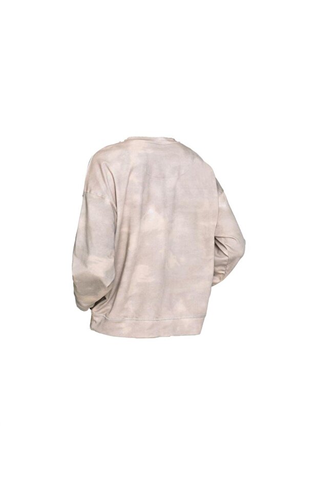 BULALGİY Kadın Kum Sweatshirt - BGA640056 - 2