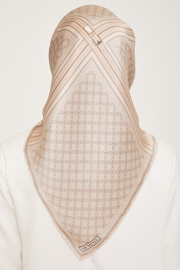 İpek Eşarp 2024 Kış - 9054-19 Twill - 1