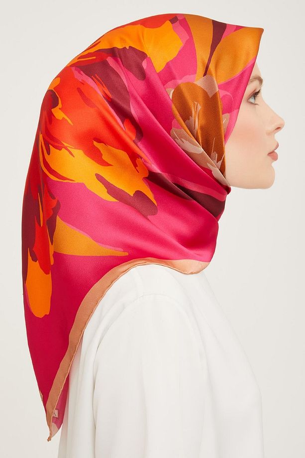 İpek Eşarp 2024 Kış - 9042-05 Twill - 4