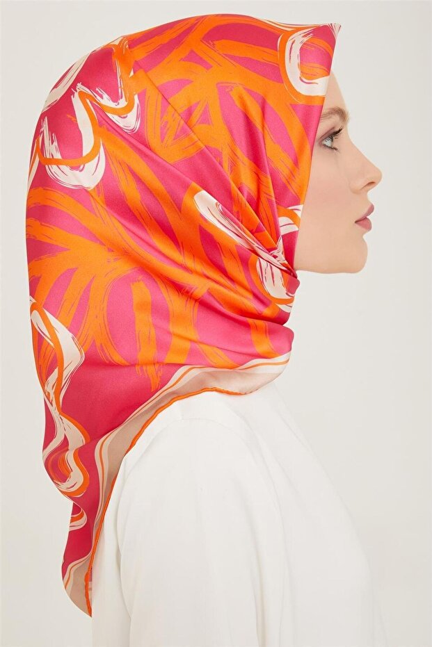 İpek Eşarp 2024 Yaz - 9123-85 Twill - 3