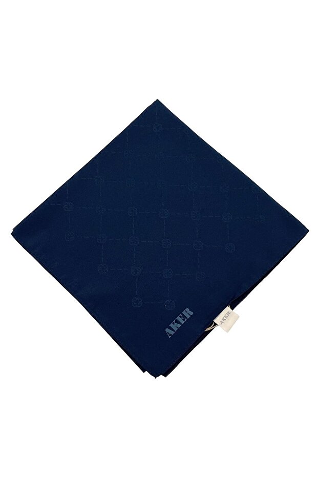 Monogram Eşarp - Lacivert 921 - 1