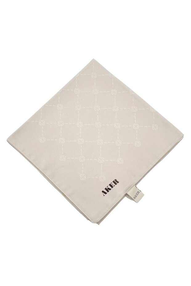 Monogram Eşarp - Krem 912 - 1