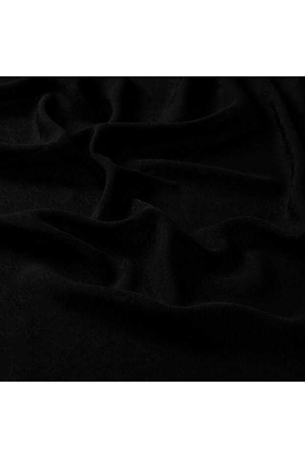 Şal Monogram - Negru Gri - 3