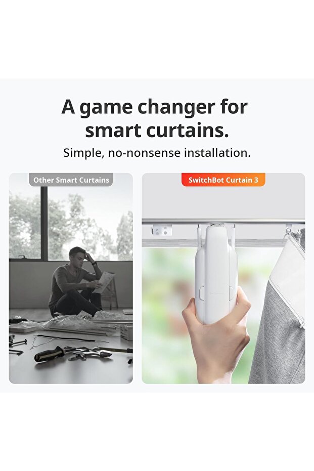 U Rail 3 Smart Automatic Curtain Opener Bluetooth Remote Control with App Timer - 6