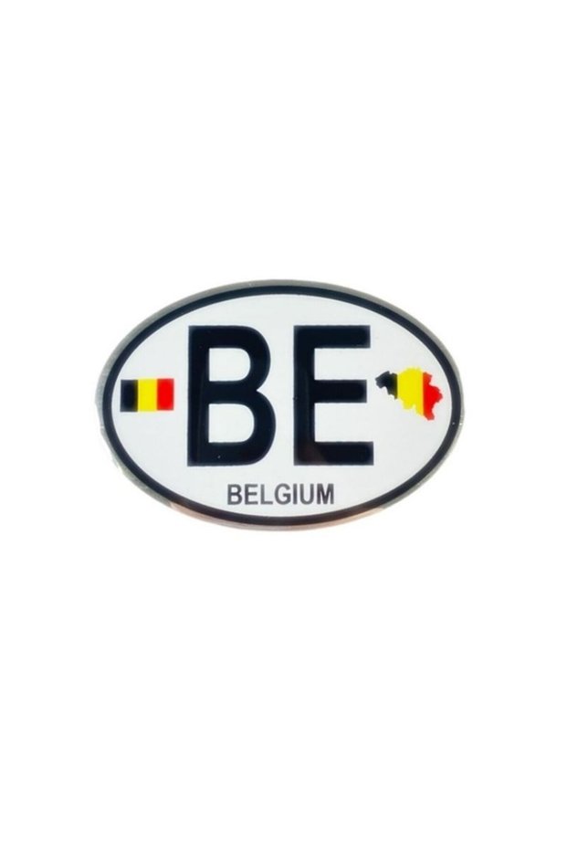 Belgium Arma Be Oval 125X85 mm - Emblem Collar / Yacıy173