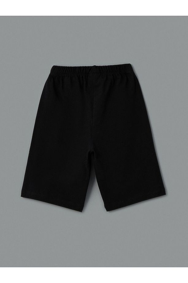 LCW ECO Bisiklet Yaka Erkek Çocuk Şortlu Pijama Takımı - 5