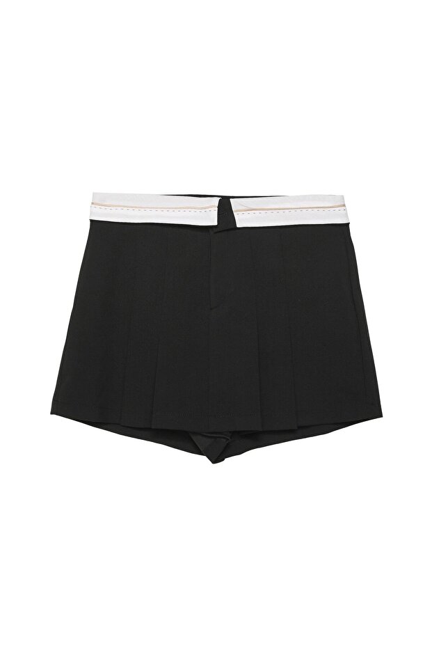 Şort Etek Siyah - 1