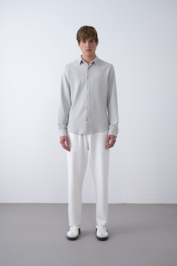 Mevsimlik Oversize Erkek Gömlek - 3