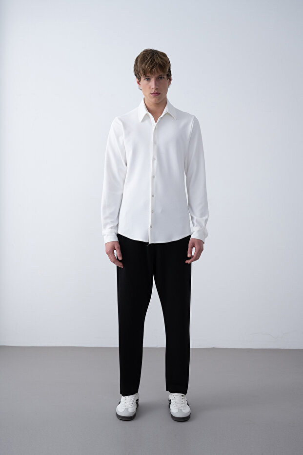 Mevsimlik Oversize Erkek Gömlek - 3