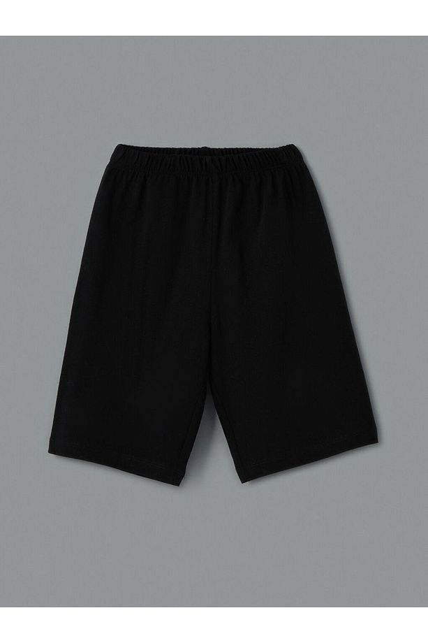 LCW ECO Bisiklet Yaka Erkek Çocuk Şortlu Pijama Takımı - 3