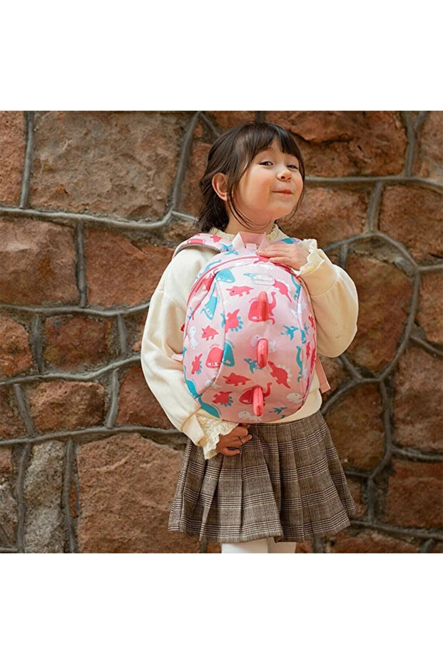 Kids Backpack - Dinosaur Pink - 6