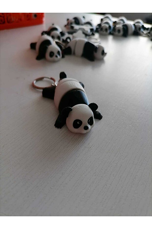 Design Cute Panda Keychain 5cm (1Pc) - 3