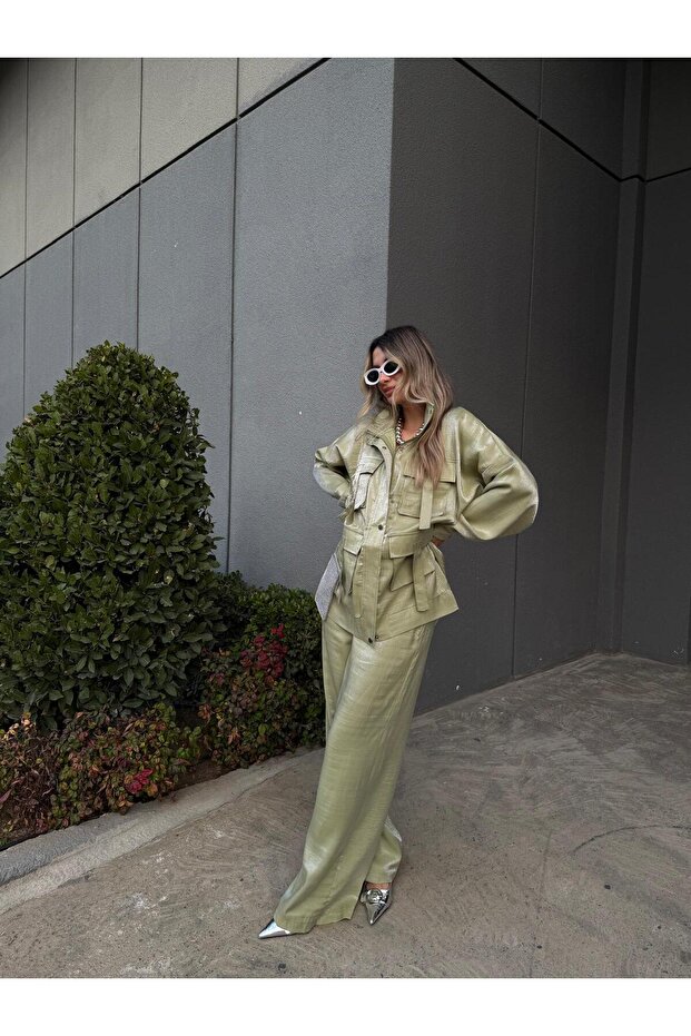 Safari Pocket Bright Suit - 4