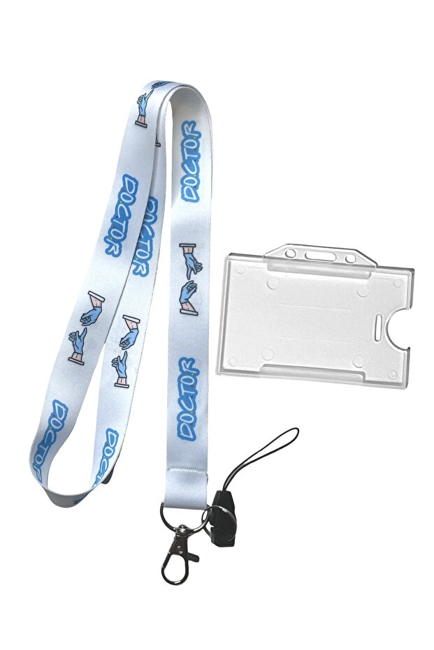 Doctor Doctor Neck Strap Lanyard Name Badge Strap and Card Protector Phone Lanyard