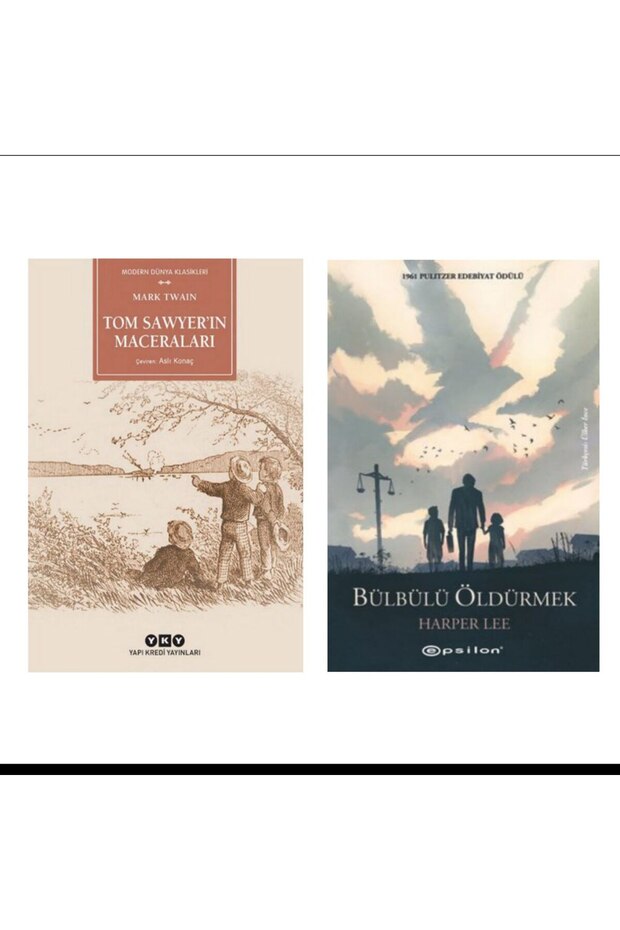 Tom Sawyerin Maceraları - Mark Twain Bülbülü Öldürmek - Harper Lee -