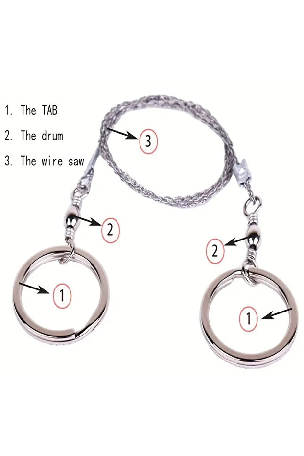 Paslanmaz hafif çelik tel testere - 4