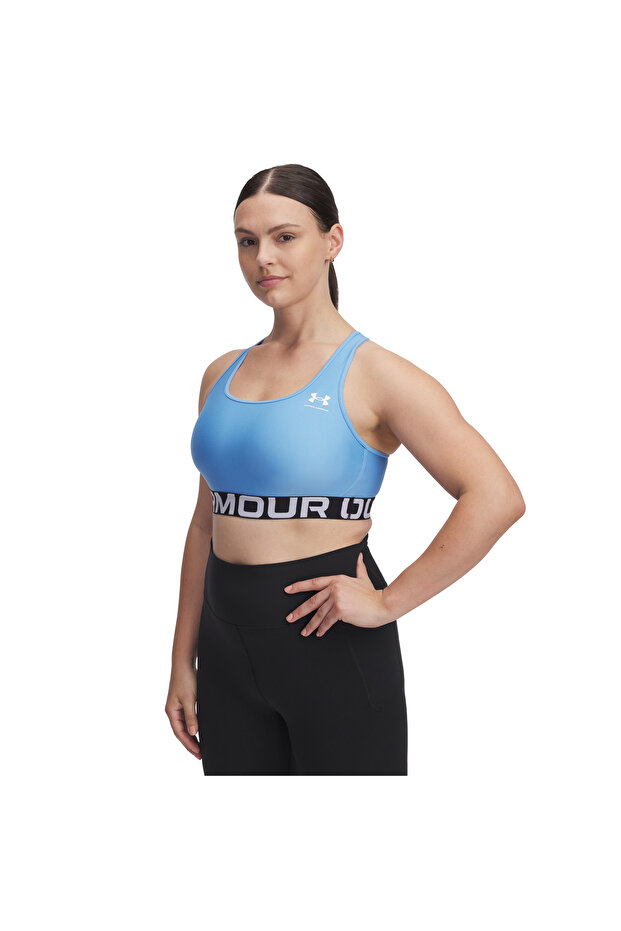 Women's Ua Hg Mid Branded Sports Bra 1383544 -465