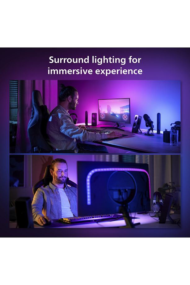 Hue Gradient 32" 34" PC Led Şerit - 5