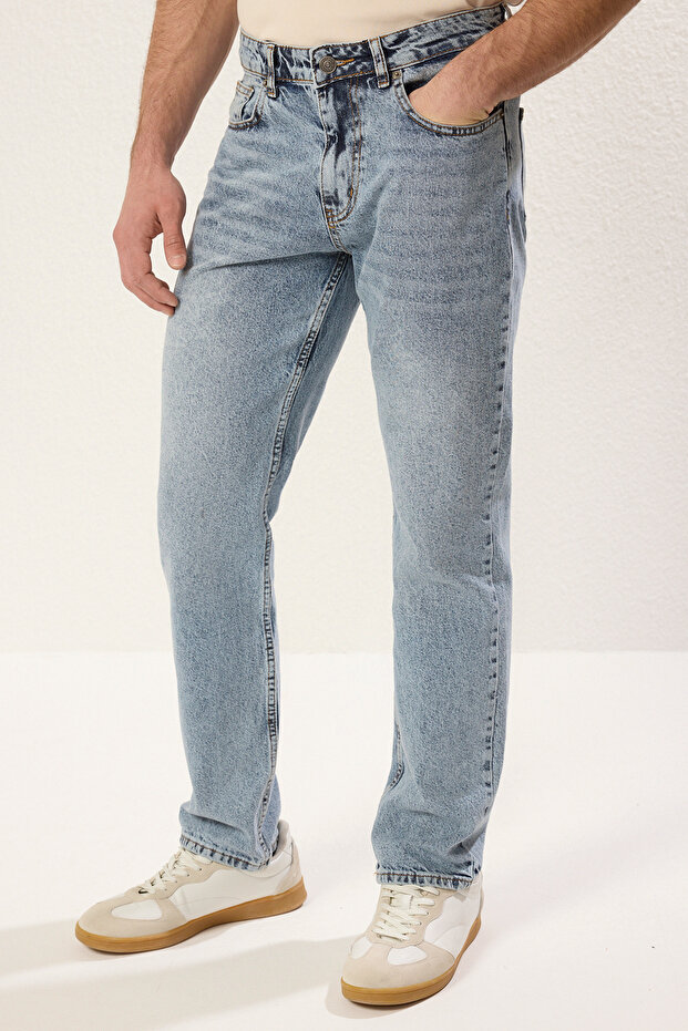 Mavi Straight Fit Jeans Kot Pantolon TMNAW23JE00023 - 3