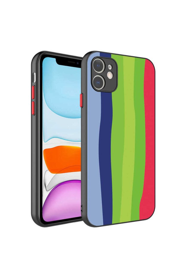Compatible Case X-Cam Cover for Apple iPhone 11 Case Camera Protected Colorful Tempered