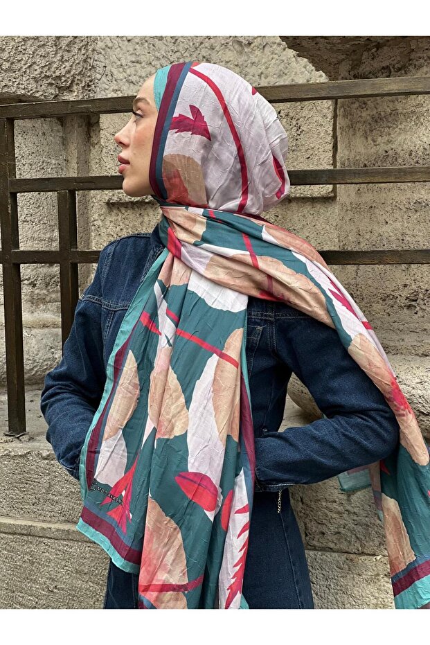 شال من الخيزران بنمط ابن عرس - 3