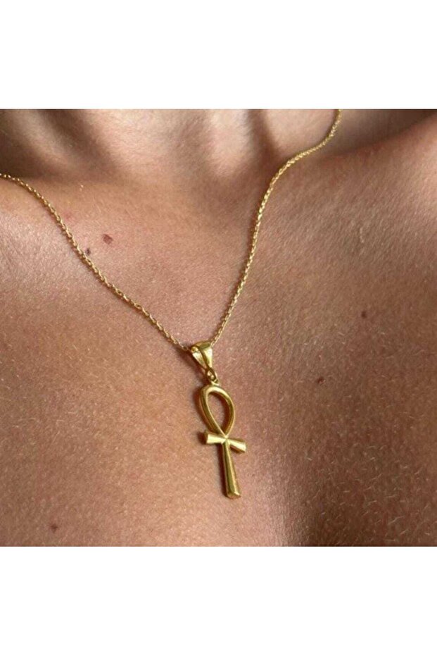 Ankh anahtar kolye - 3