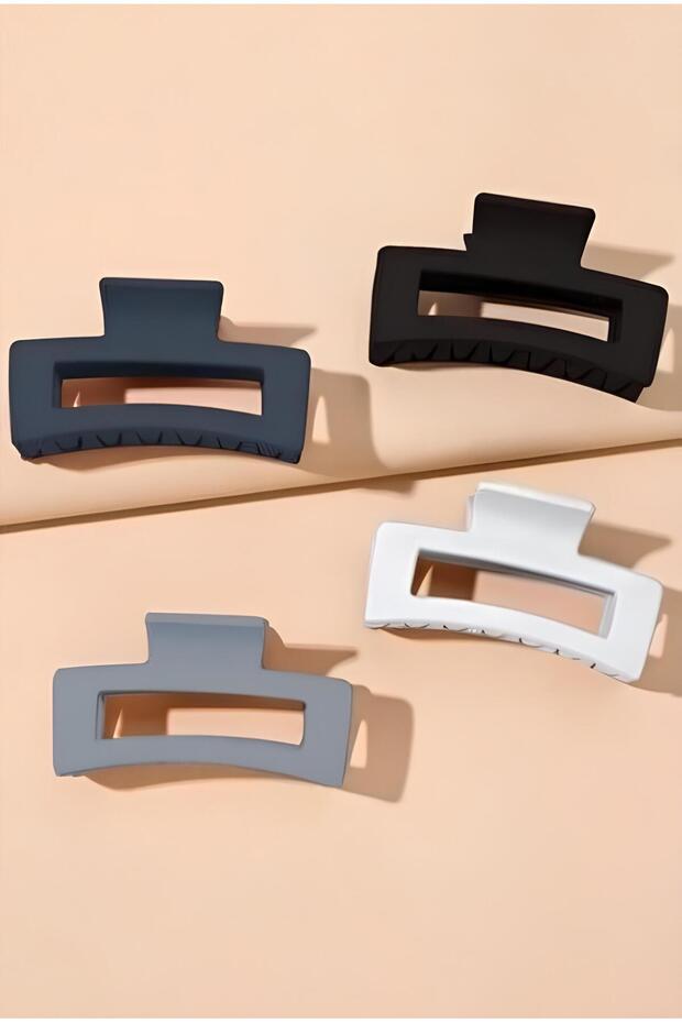 4 قطع مشبك أوتاد مستطيل - 1