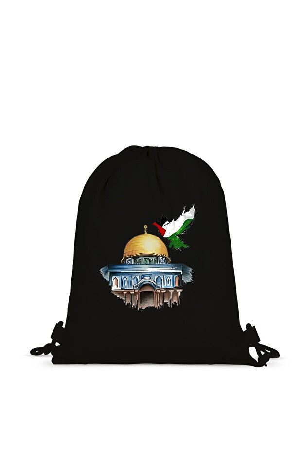 Black Cloth Backpack