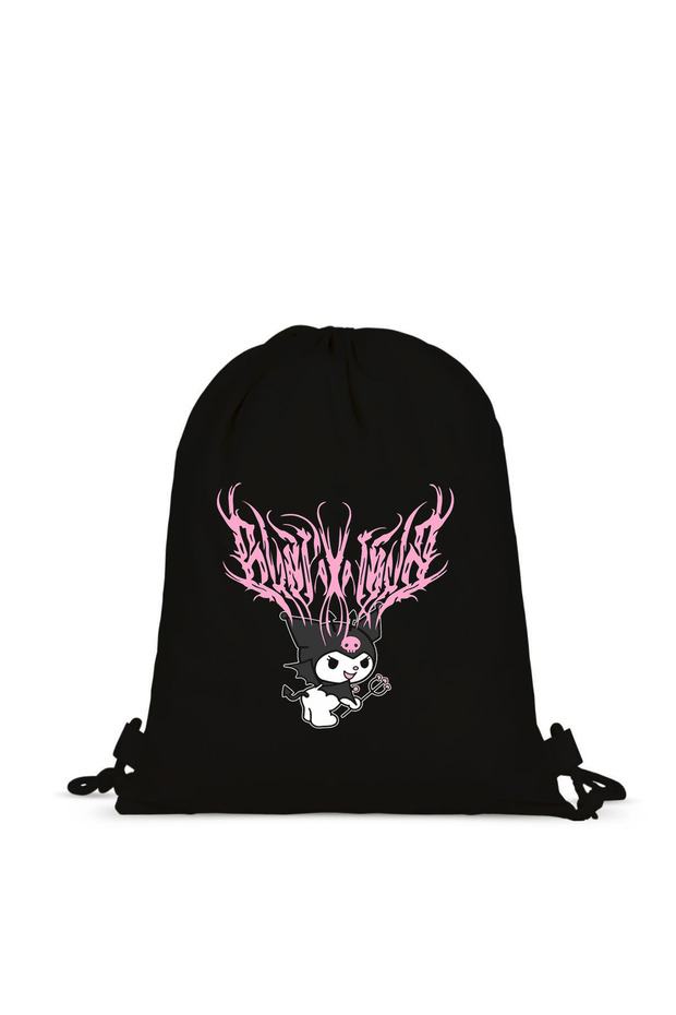 Black Cloth Backpack