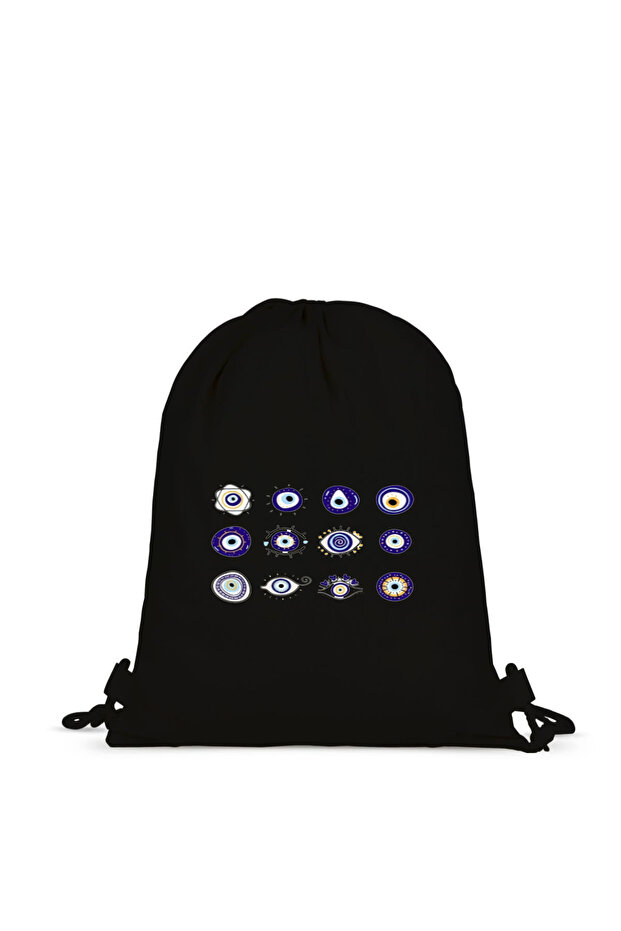 Black Cloth Backpack