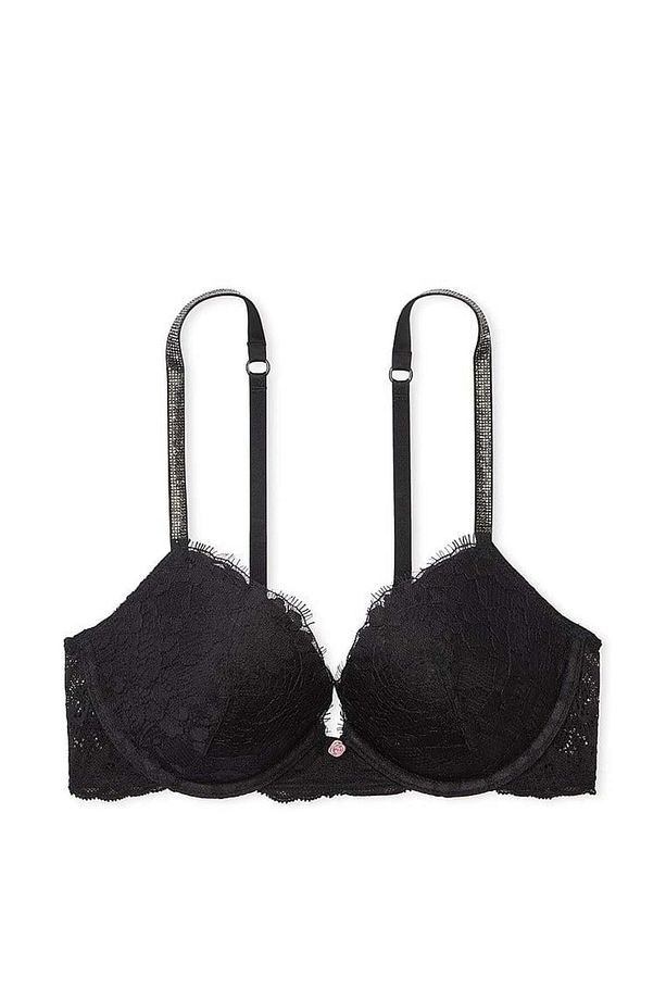 Twinkle Askılı Dantelli Push-Up Sütyen - 3