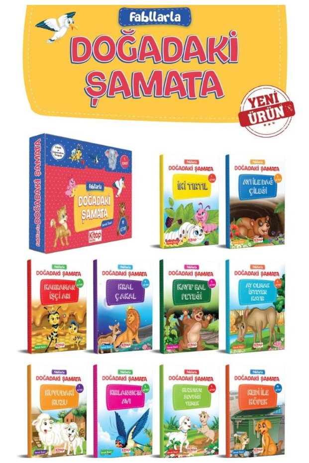 Fabllarla Doğadaki Şamata 1. Sınıf / Emrah Demir / Kitap Kulübü Yayınları / 9786258315479