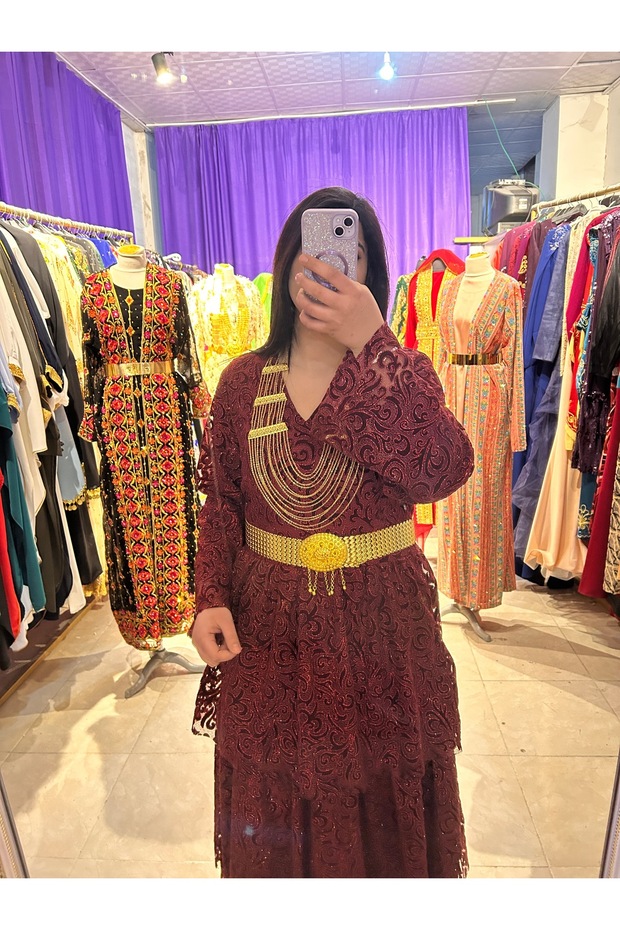 Kırmızı abiye - 4