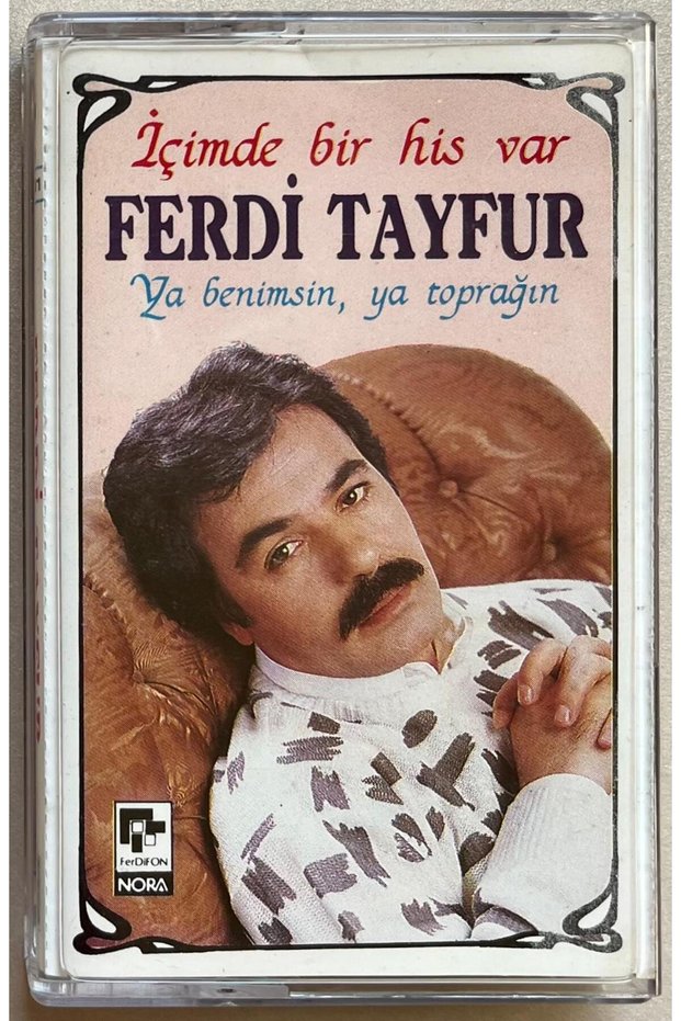 Ferdi Tayfur I Have a Feeling in Me, Either You Adopt It or the Earth's Cassette (Original 1993 Semester Paper Printing Cassette)