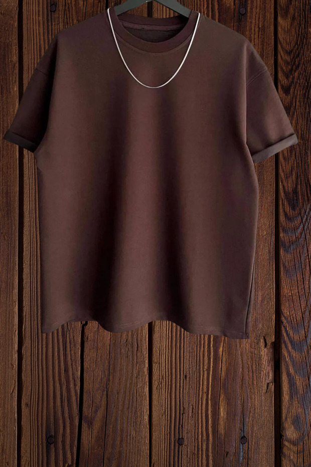 Wide Cut Cotton T-Shirt - Basic Model