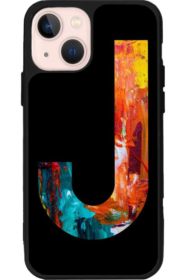 حافظة سوداء متوافقة مع هاتف Apple iPhone 13 Mini Matte - غطاء حماية من السيليكون الناعم وممتص للصدمات