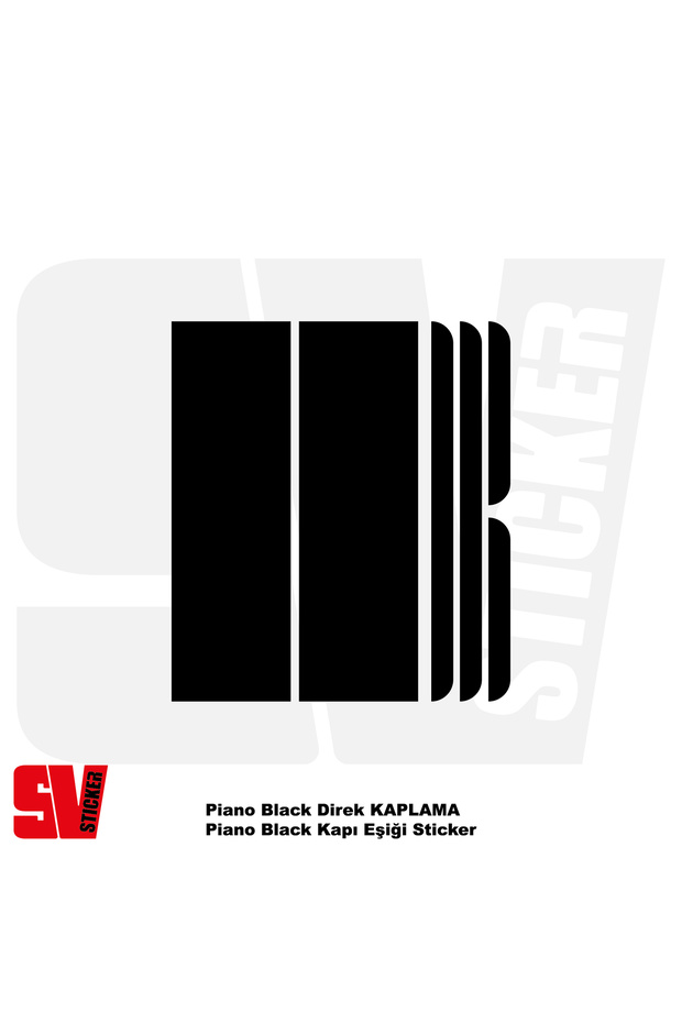 Car Door Sill Sticker Post Plating Set Decal Car Sticker Sticker Model Car Motor Sticker