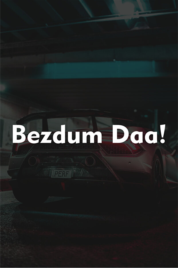 30 × 4 سم Bezdum Daa! ملصق سيارة زجاج السيارات