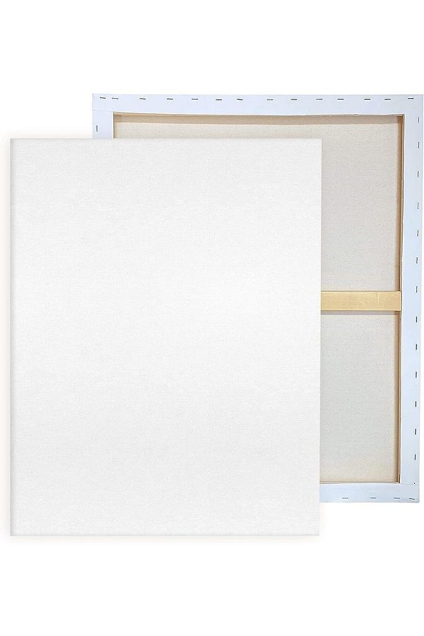 20x20 Cm 5 Adet Astarlı Mini Tuval - 2