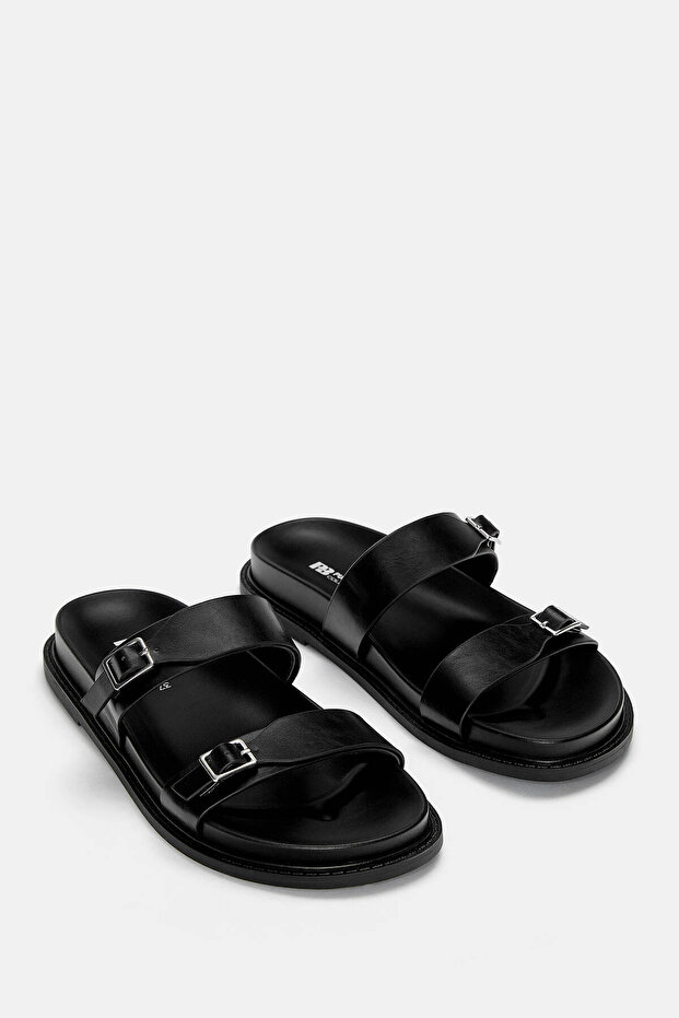 Bantlı düz terlik - 4