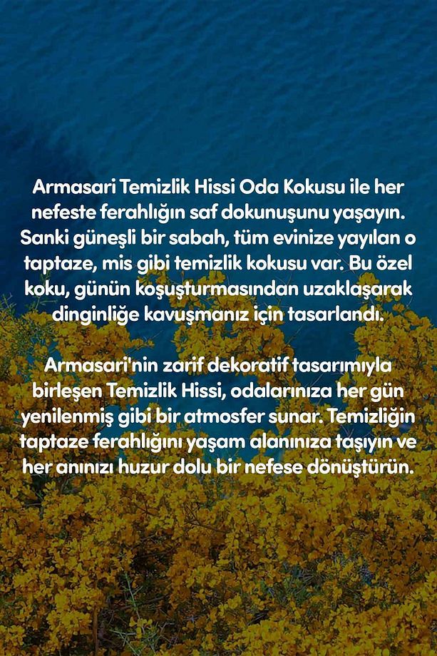 Çiçeksi Temizlik Hissi Çubuklu Oda Kokusu Clean Breeze Reed Diffuser 100ml - 7