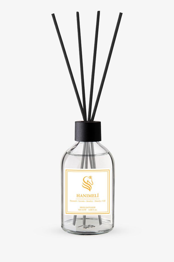 Hanımeli Çubuklu Oda Kokusu Honeysuckle Reed Diffuser 100ml - 1