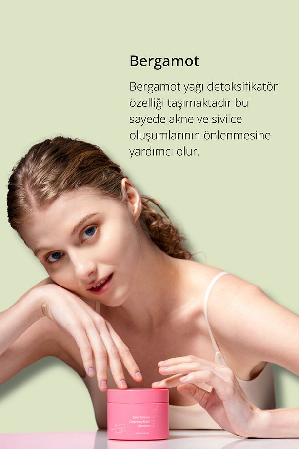 Zero Balance Cleansing Balm Sensitive - Hassas Ciltlere Özel Makyaj Temizleme Balmı - 5