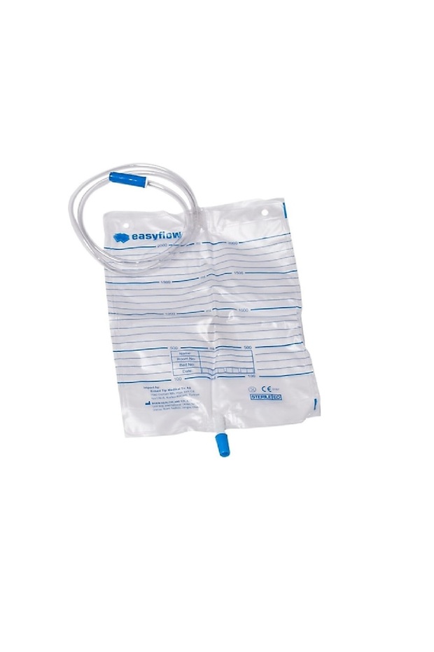 Musluklu Steril Idrar Torbası 2000 Ml ( 20'li Paket ) - 3