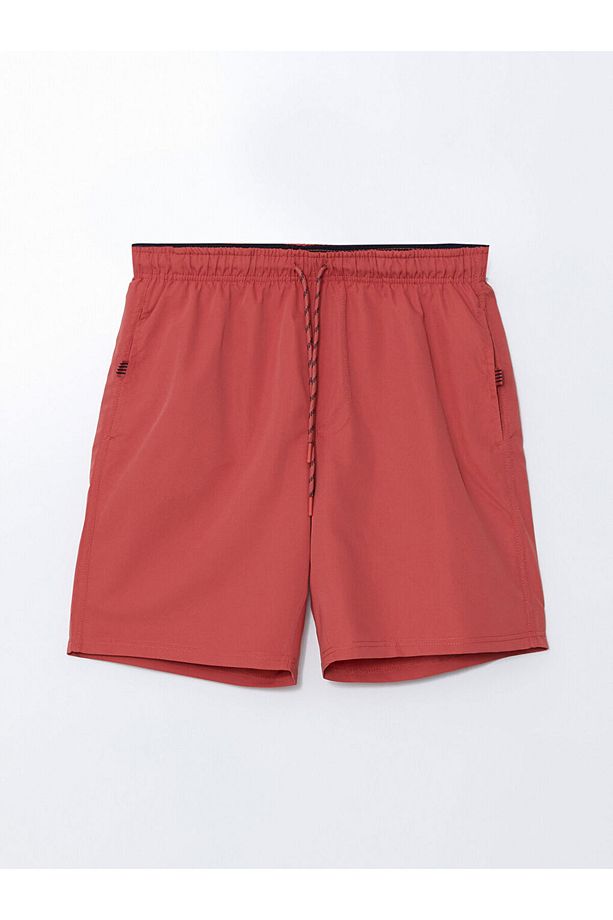 LCW SWIMWEAR Diz Hizası Boy Basic Erkek Deniz Şortu - 1